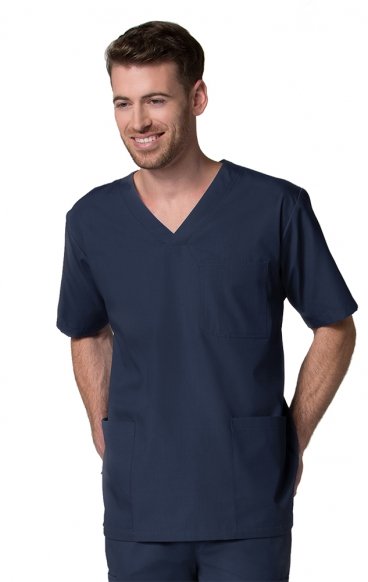 *FINAL SALE 2XL 5206 - Red Panda - Men’s 3-Pocket V-Neck Top *FINAL SALE 2XL 5206 - Red Panda - Men’s 3-Pocket V-Neck Top