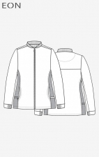 E8708 - EON Active - Sporty Mesh Panel Jacket