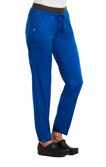 *FINAL SALE M 6701P Petite Maevn Matrix E-Band Waist Jogger Pants